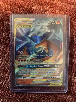 Pokemon TCG Reshiram & Charizard GX 20/214 Unbroken Bonds Holo Card - Image 1