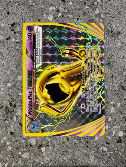Pokemon TCG Cards Wobbuffet BREAK XY155 Black Star Promo Holo NM - Image 1
