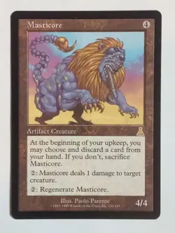 Masticore Urza's Destiny NM- x1 MTG Magic the Gathering Reserved List Card - Image 1