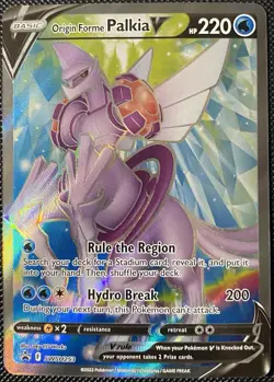 Origin Forme Palkia V SWSH253 SWSH: Sword & Shield Promo Cards Holo Pokemon Card - Image 1