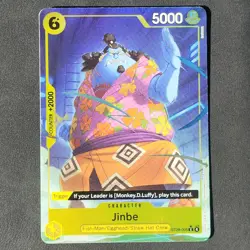 Jinbe (Alt Art) ST29-005 Deck Egghead - ONE PIECE Card Game English NM - Image 1