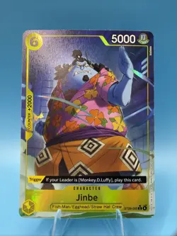 Jinbe (Alt Art) ST29-005 Deck Egghead - ONE PIECE Card Game English NM - Image 1