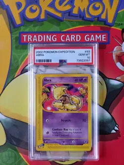 Abra 93/165 Expedition Base Set PSA 10 GEM MT Pokemon Card - Image 1