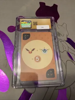 CGC 10 UMBREON Pristine Pokemon Playing Cards Korean Point Salad-Eevee Edition - Image 2