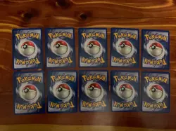 10 VINTAGE Pokemon Cards from Classic WOTC Sets!! - Image 2
