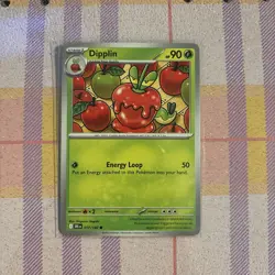 applin 016 + dipplin 017 + hydrapple 018 destined rivals set 4 cards - Image 2