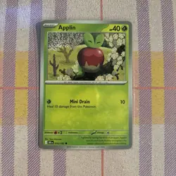 applin 016 + dipplin 017 + hydrapple 018 destined rivals set 4 cards - Image 3