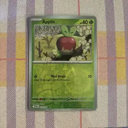 applin 016 + dipplin 017 + hydrapple 018 destined rivals set 4 cards - Image 4