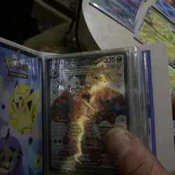 Nintendo Charizard ex OBF Holo Terra Pokemon TCG Card Lot 2 Cards English - Image 4