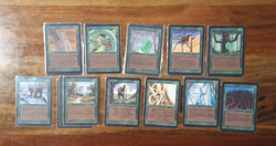 Beta Green Common & Uncommon - MTG - Near Mint - Image 1