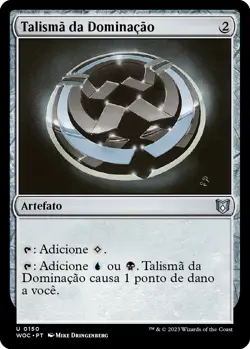 Talisman of Dominance (Portuguese) (LP) Artifcat MTG Discount: 5+ Magic Singles - Image 1