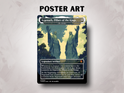 The Ozolith / Argonath Pillars of the Kings - Custom Magic: The Gathering Card - Image 3