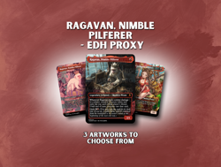 Ragavan, Nimble Pilferer - Custom Magic: The Gathering Card - Image 1
