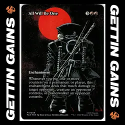 All Will Be One - 0008 - M - Foil - Borderless - TMNT - MTG - NM/M - Image 1