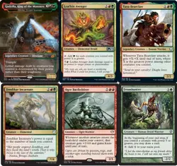 Godzilla, King of the Monsters Commander Deck MTG Zilortha, Incarnate - NM - Image 1