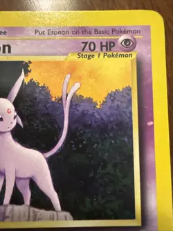 Espeon 20/75 Neo Discovery Unlimited English Pokemon - LP/NM - Image 3