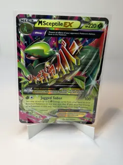 Pokemon M Sceptile EX Ancient Origins Holo Ultra Rare Card 8/98-xy - Image 1