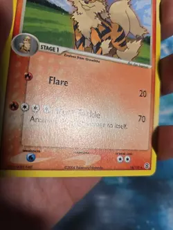 Arcanine 18/112 EX FireRed & LeafGreen (NM-) Pokemon TCG - Image 3