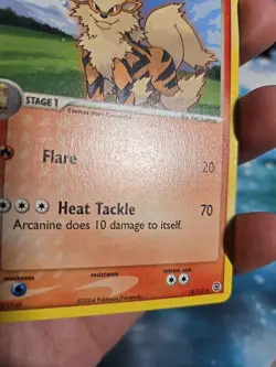 Arcanine 18/112 EX FireRed & LeafGreen (NM-) Pokemon TCG - Image 4