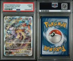 PSA 9 Mewtwo VSTAR GG44 SWSH Crown Zenith Pokemon 2023 Mint - Image 3