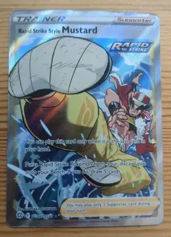 Rapid Strike Style Mustard TG27/TG30 - Brilliant Stars - Pokemon TCG - LP - Image 1