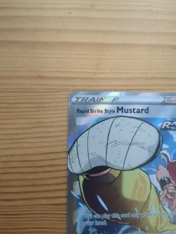 Rapid Strike Style Mustard TG27/TG30 - Brilliant Stars - Pokemon TCG - LP - Image 2