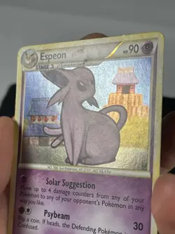 Espeon 2/90 Holo Undaunted HGSS Shattered Pokemon - Image 4