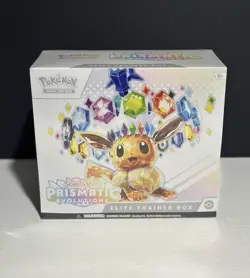 Pokemon Prismatic Evolutions ETB Elite Trainer Box New - Clean Sealed Box - Image 1