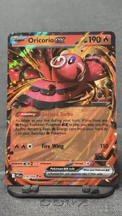 Oricorio ex 18/94: Phantasmal Flames Pokemon TCG Near Mint - Image 1