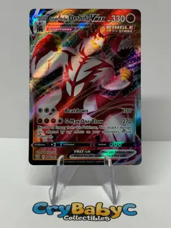 Pokemon Single Strike Urshifu VMAX 086/163 Battle Styles SWSH ULTRA RARE - Image 1