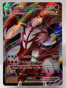 Pokemon Single Strike Urshifu VMAX 086/163 Battle Styles SWSH ULTRA RARE - Image 2