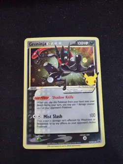 Pokemon TCG: Greninja Gold Star - SWSH144 - Sword & Shield Promos - NM - Image 1