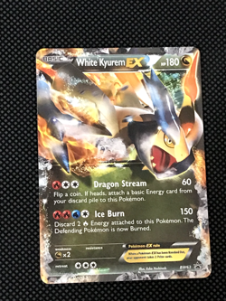 White Kyurem EX BW63 Black & White Holo Promo Pokemon TCG - Image 1
