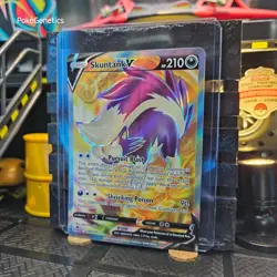 Skuntank V Silver Tempest Ultra Rare Pokemon TCG 180/195 Sword & Shield - Image 2