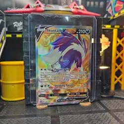 Skuntank V Silver Tempest Ultra Rare Pokemon TCG 180/195 Sword & Shield - Image 3