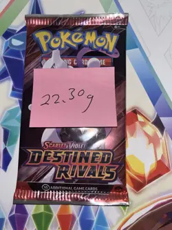 (VERY HEAVY) 22.30g Pokemon TCG Destined Rivals Booster Pack (SEALED)✅ - Image 2
