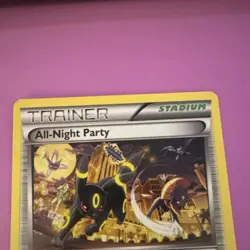 Pokemon All-Night Party 96/122 Breakpoint 2016 Trainer Stadium Regular NM - Image 3