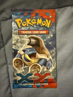 2014 Pokemon XY Base factory sealed Booster Pack Blastoise Art Pack! - Image 1