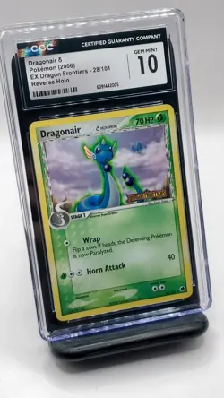 Dragonair Delta - Pokemon EX Dragon Frontiersd Reverse Holo 28/101 (CGC 10) - Image 1
