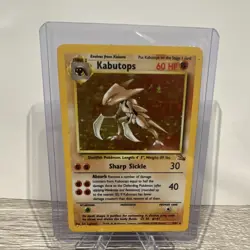 Wizards Kabutops 9/62 Fossil Holo Rare Stage 2 60 HP Pokemon TCG - Image 1