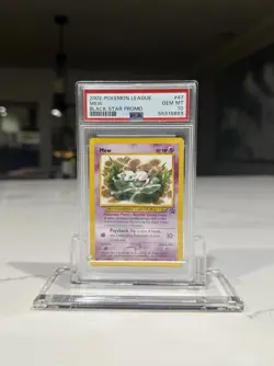 Pokemon Black Star Promo League Mew #47 2002 PSA 10 Gem Mint - Image 1