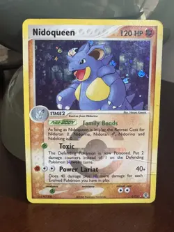 Nidoqueen 9/112 Reverse Holo, Pokemon Ex Fire Red & Leaf Green, MP - Image 3