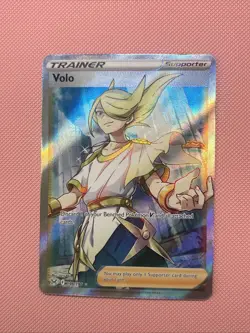 Pokemon TCG Volo Sword & Shield - Lost Origin 196/196 Holo Ultra Rare Near Mint - Image 1