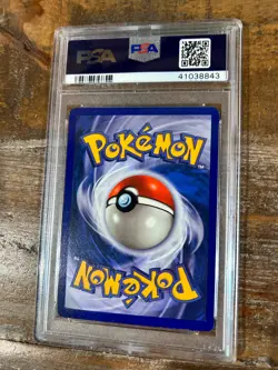 Pokemon 1999 Fossil 1ST Edition TENTACOOL #56 PSA 9 Mint RARE - Image 2