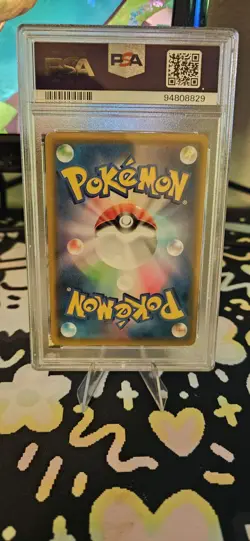 2018 POKEMON JAPANESE SUN & MOON TAG BOLT #038 GENGAR & MIMIKYU GX PSA 10 - Image 2