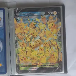 Pokemon Jumbo Pikachu V-Union Promo Holo SWSH139 Celebrations JUMBO HUGE BIG - Image 1