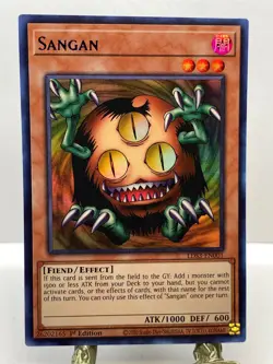 SANGAN LDS3-EN001 ULTRA RARE LEGENDARY DUELISTS: SEASON 3 YU-GI-OH HOLO - Image 1