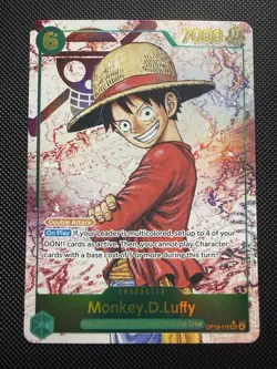 One Piece CCG Monkey.D.Luffy Op13-118 Alt Art Secret Rare NM - Image 1