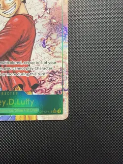 One Piece CCG Monkey.D.Luffy Op13-118 Alt Art Secret Rare NM - Image 4