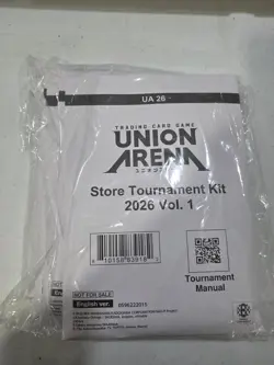 Bandai Union Arena Card Game Store Tournament Kit 2026 Vol. 1 x4 Sealed - Image 1